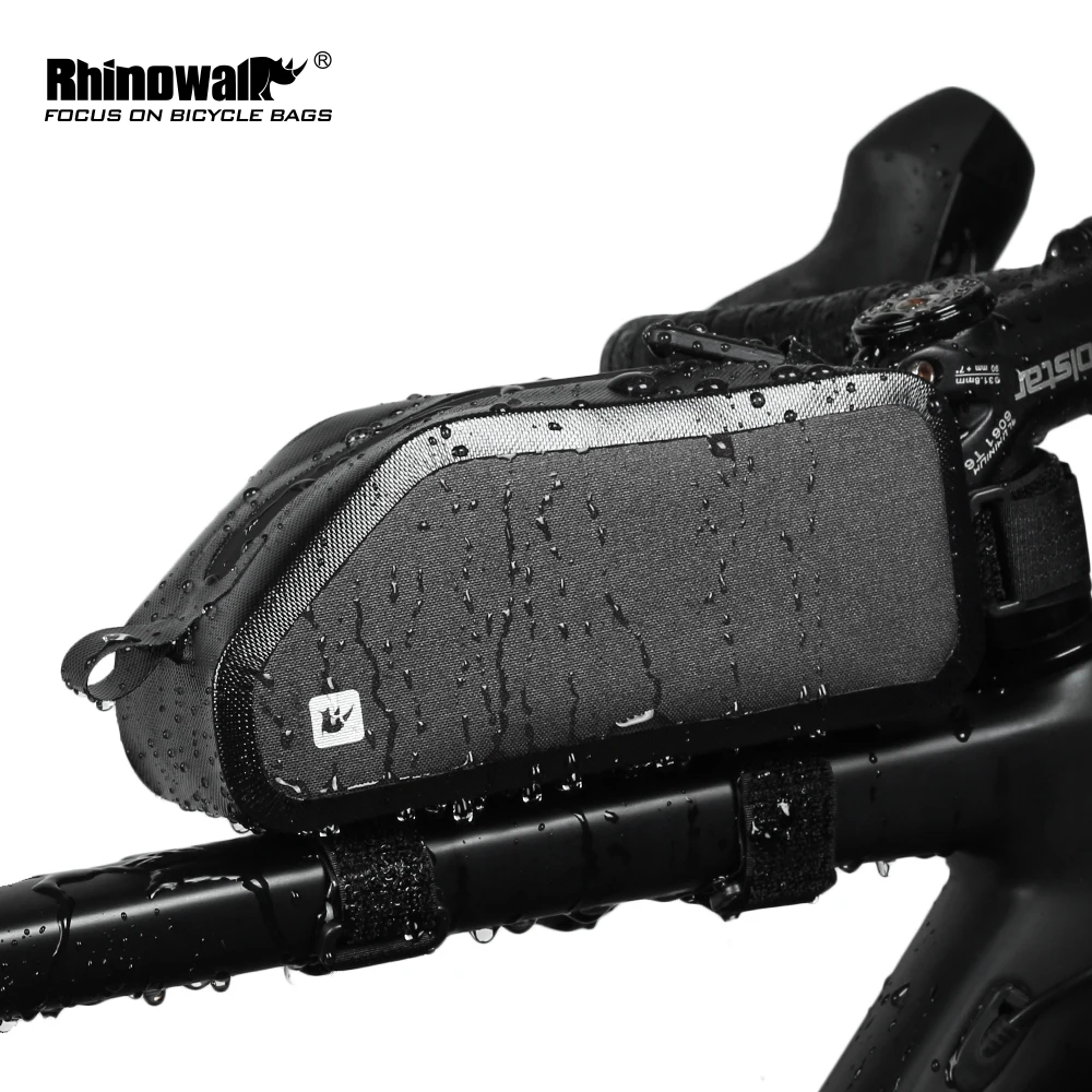 

RHINOWALK Cycling Bike Bicycle Front Tube Bag Waterproof Frame Bag MTB Bicycle Pannier велосипедная сђмка RK18332